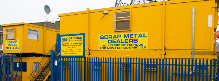 East London Scrap Metal Merchants for Trade and Public